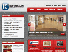 Tablet Screenshot of klostermanassociates.com